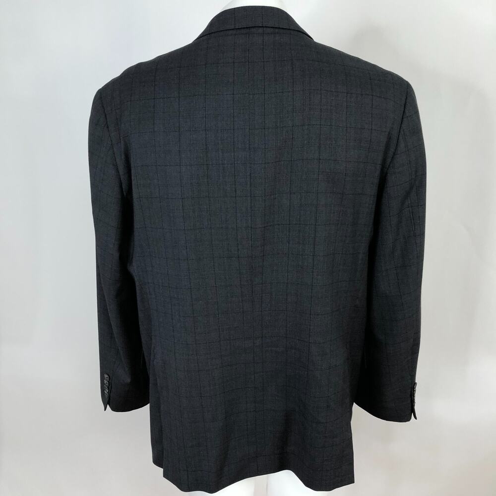 Joseph Abboud 44 R Men's 100% Wool Button Suit Sp… - image 4